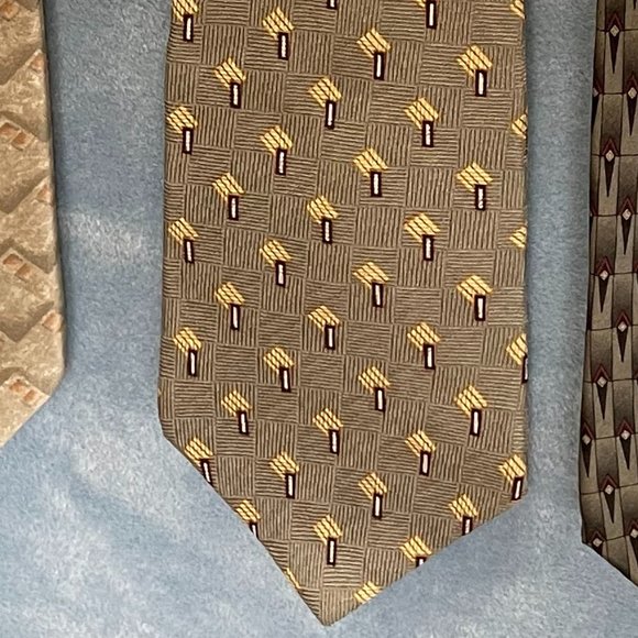 Bundle of 3 100% Silk Neckties - Picture 3 of 8